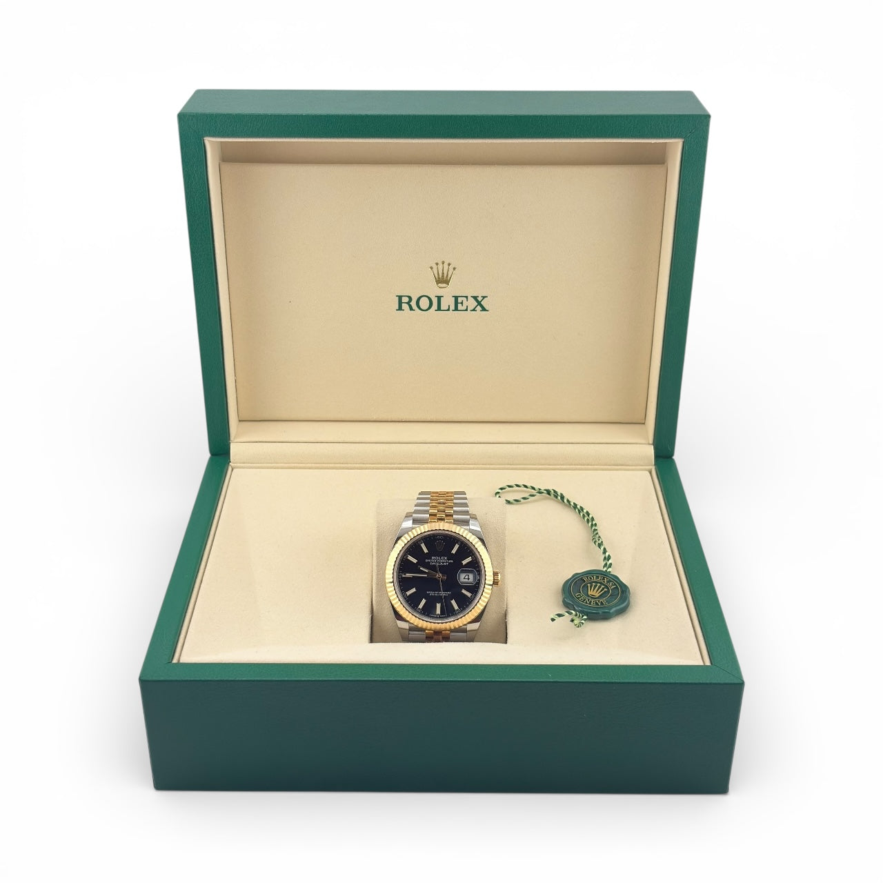 Rolex Datejust Two-Tone Black Dial 126333 Pre-Owned