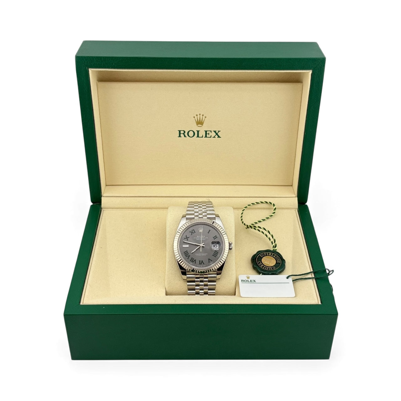 Rolex Datejust Wimbledon Silver 126334 BNIB Mar 2025