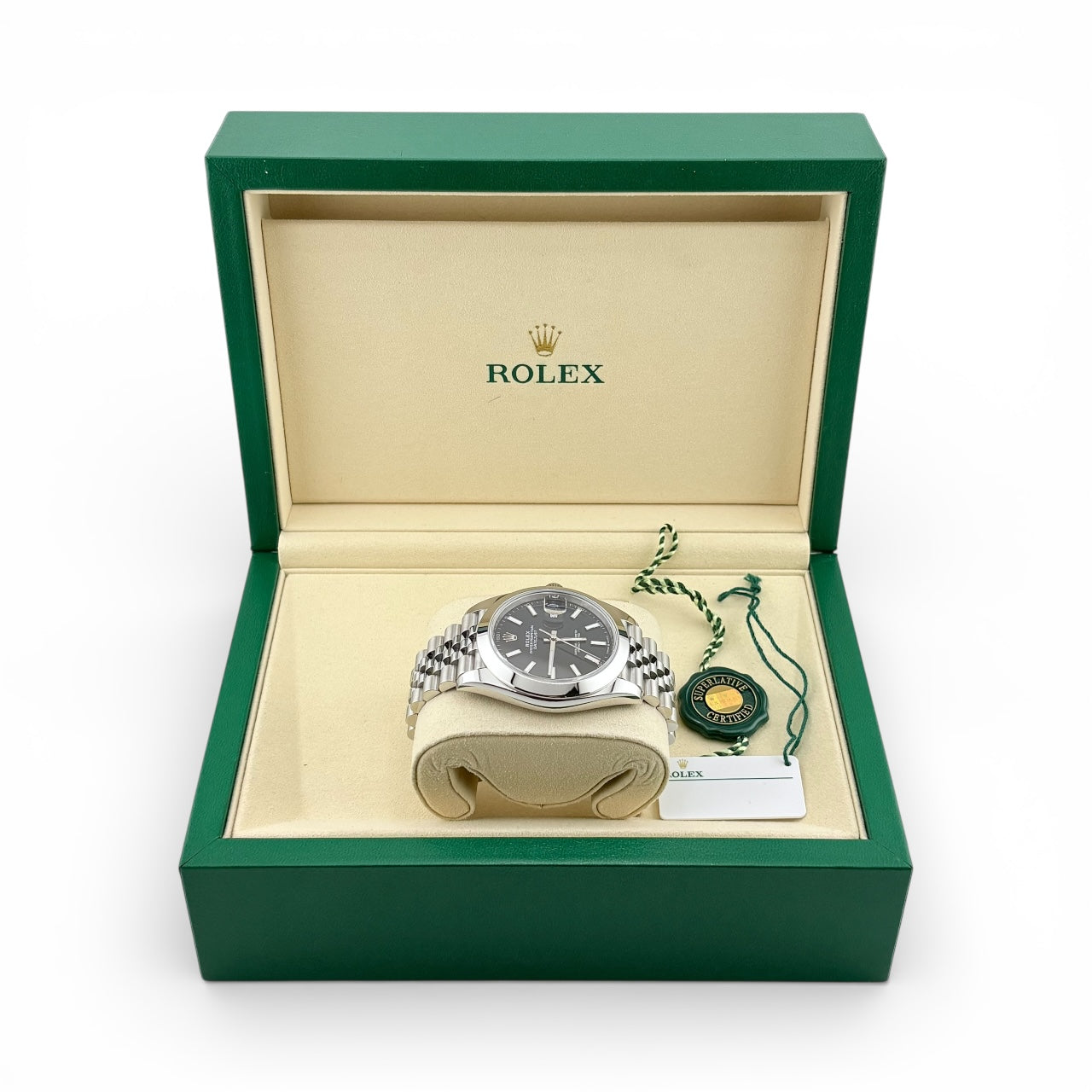 Rolex Datejust Black 126300 BNIB Dec 2025