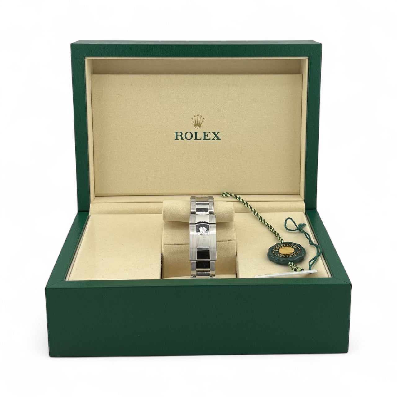 Rolex Datejust Blue Roman Oyster 126334 Feb 2024 Pre-Owned Mint Full Set