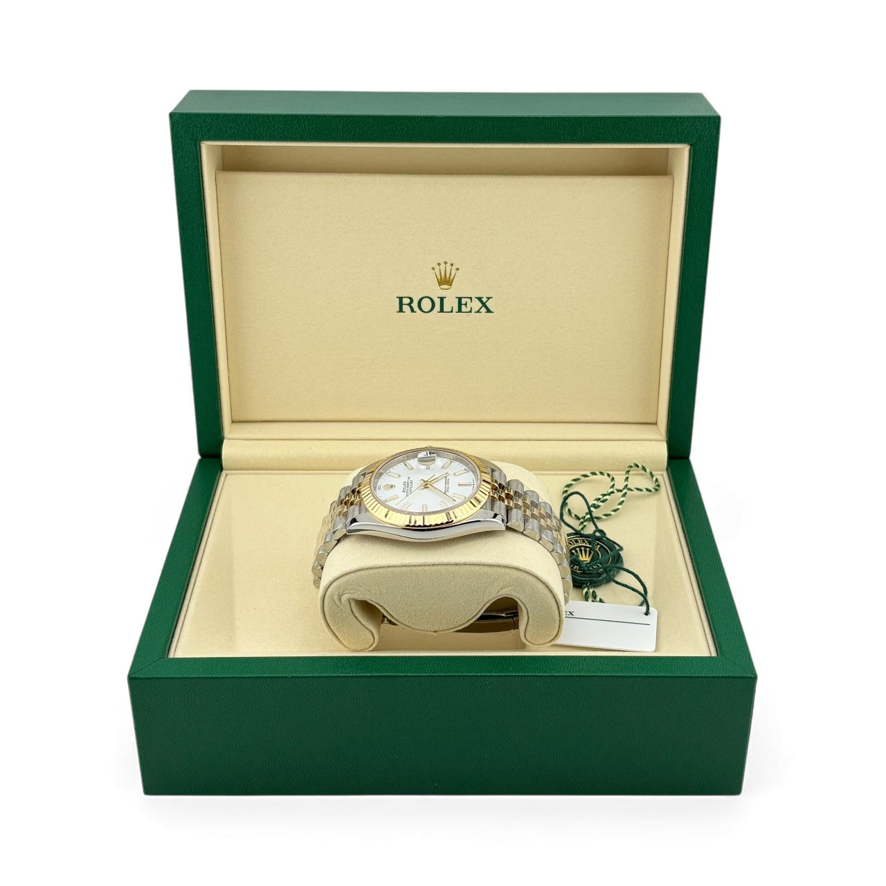 Rolex Datejust White Two-Tone 126333 Pre-Owned Mint 2024