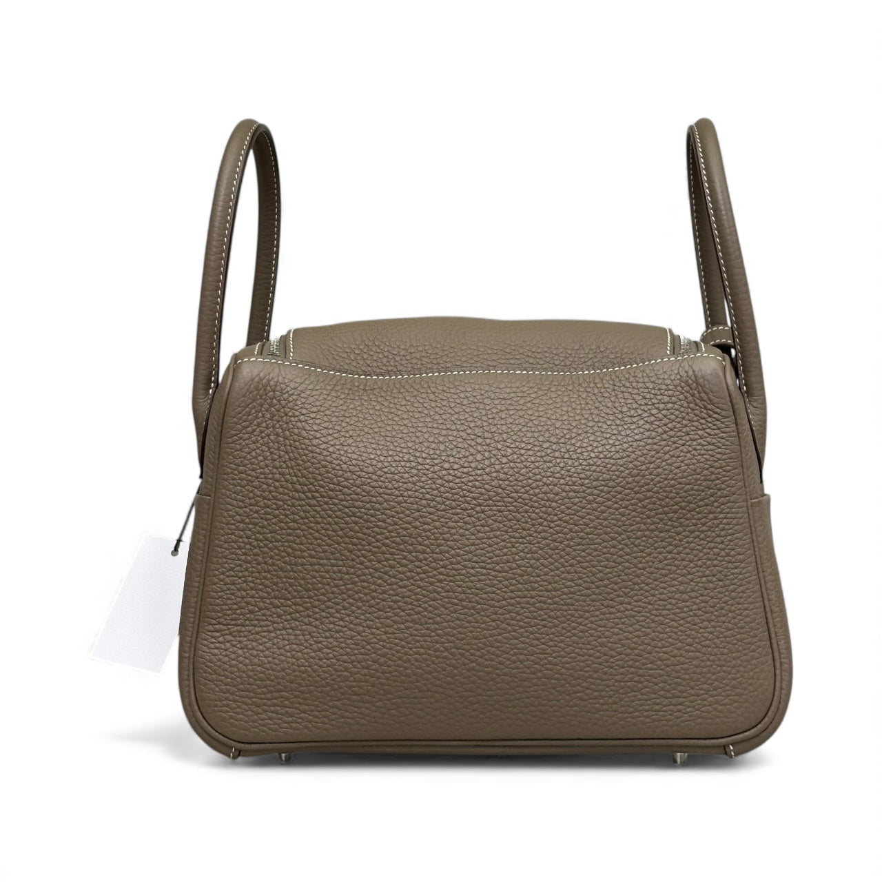 HERMÈS Lindy 26 Etoupe PHW NEW