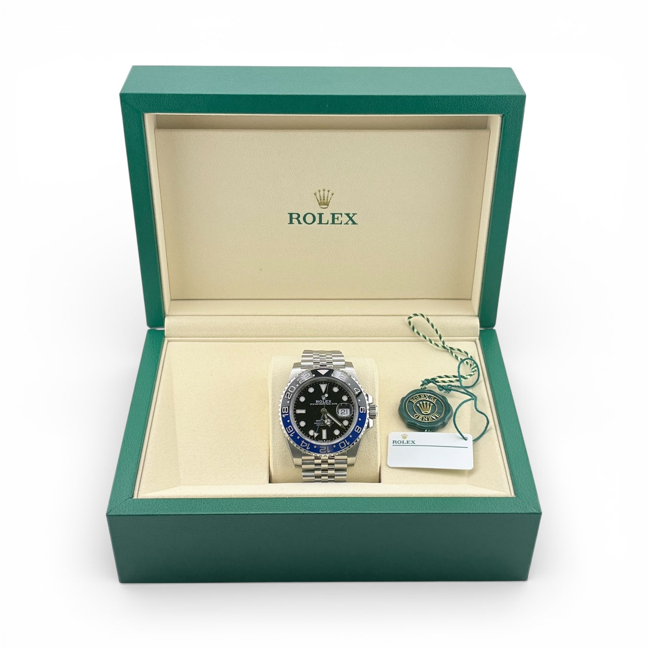 Rolex GMT-Master II Batgirl 126710BLNR Pre-Owned Mint Dec 2020