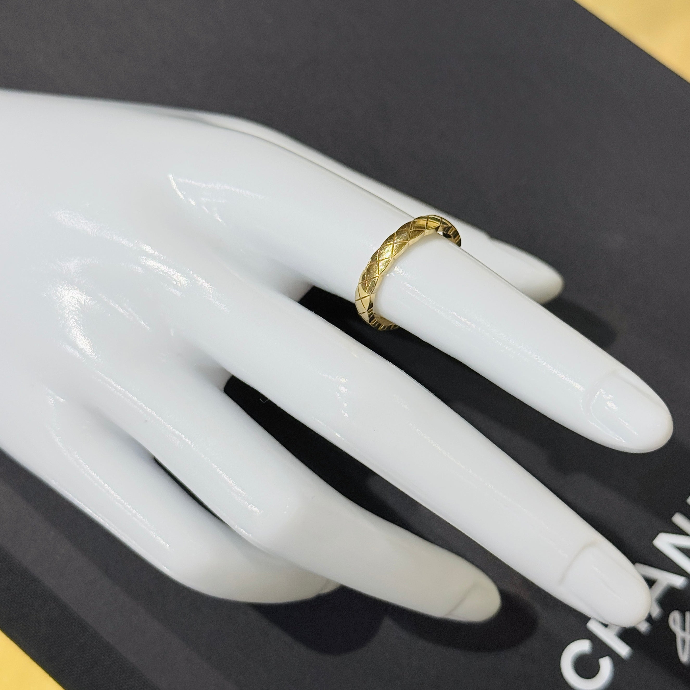 CHANEL Coco Crush Ring Gold Pre-Owned