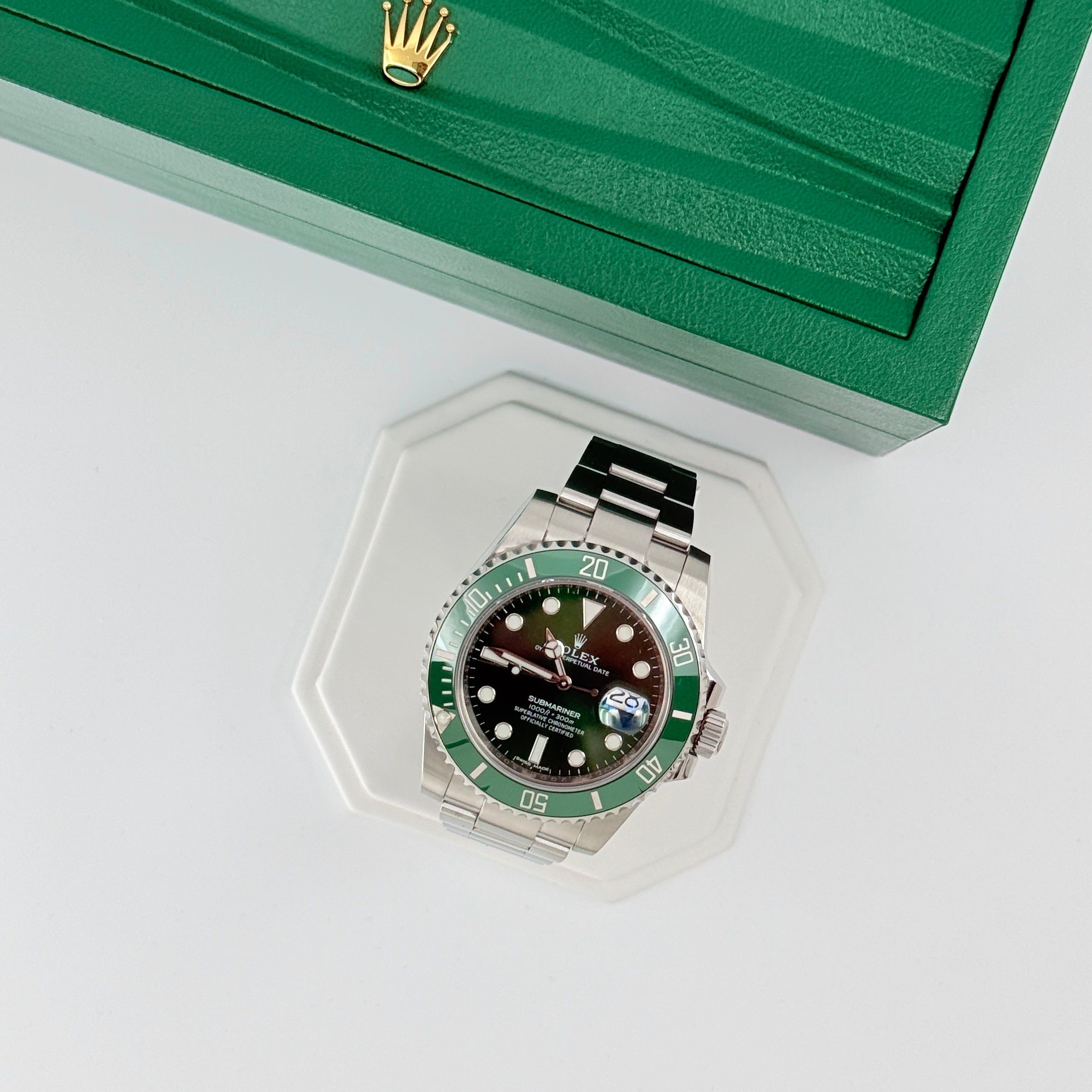 Rolex Submariner Date 116610LV | Green Dial & Bezel | 40mm | Pre-Owned