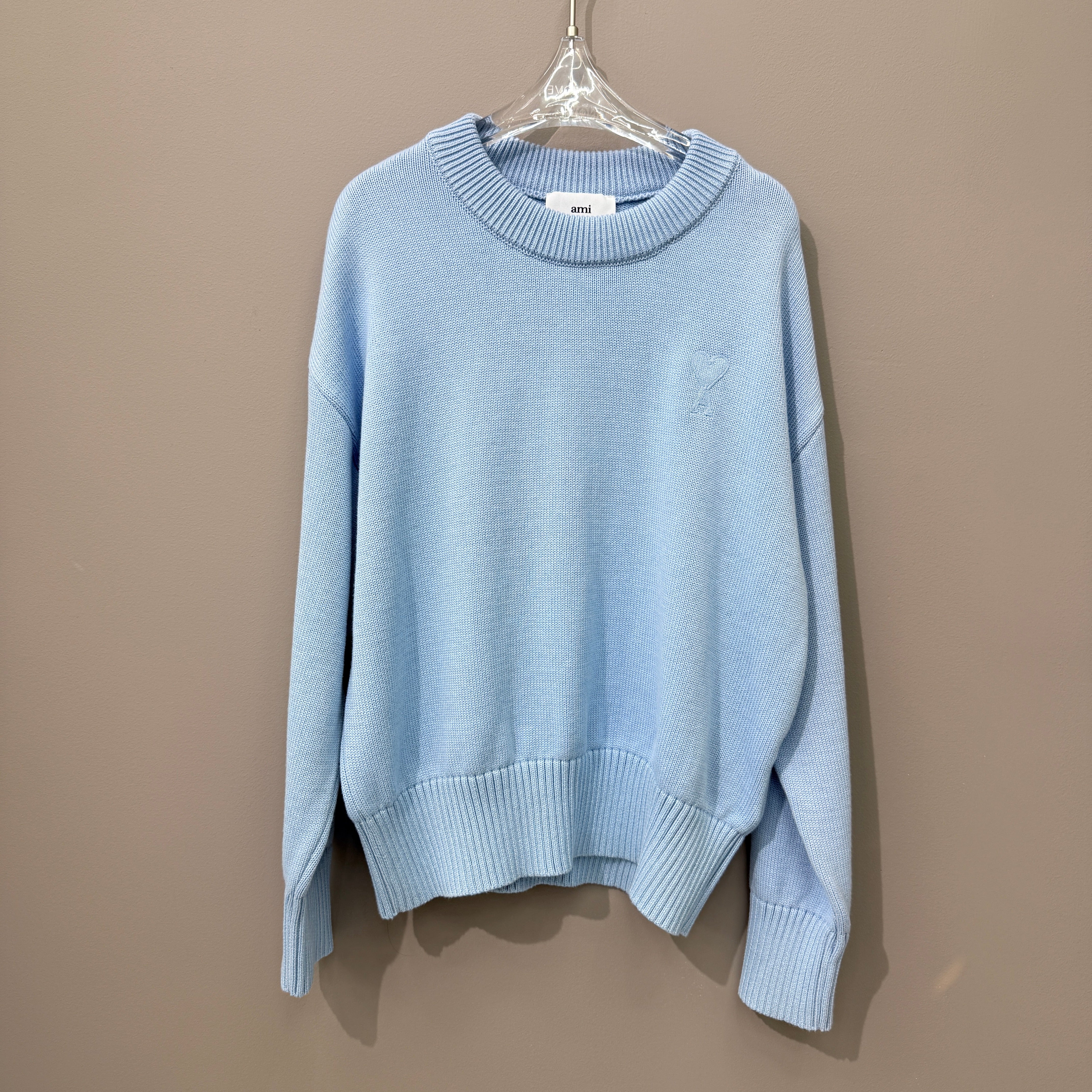 Ami Blue Sweater New