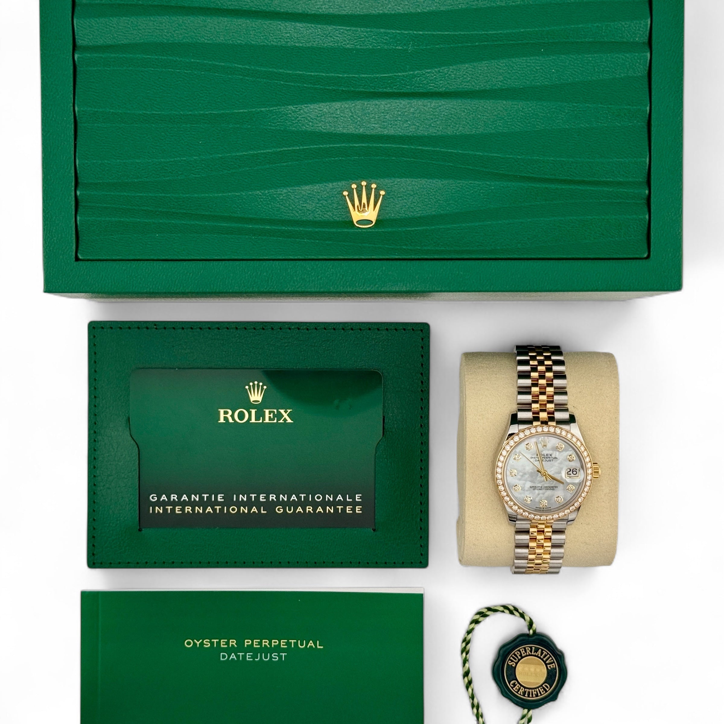 Rolex Datejust 31mm MOP 278383RBR New