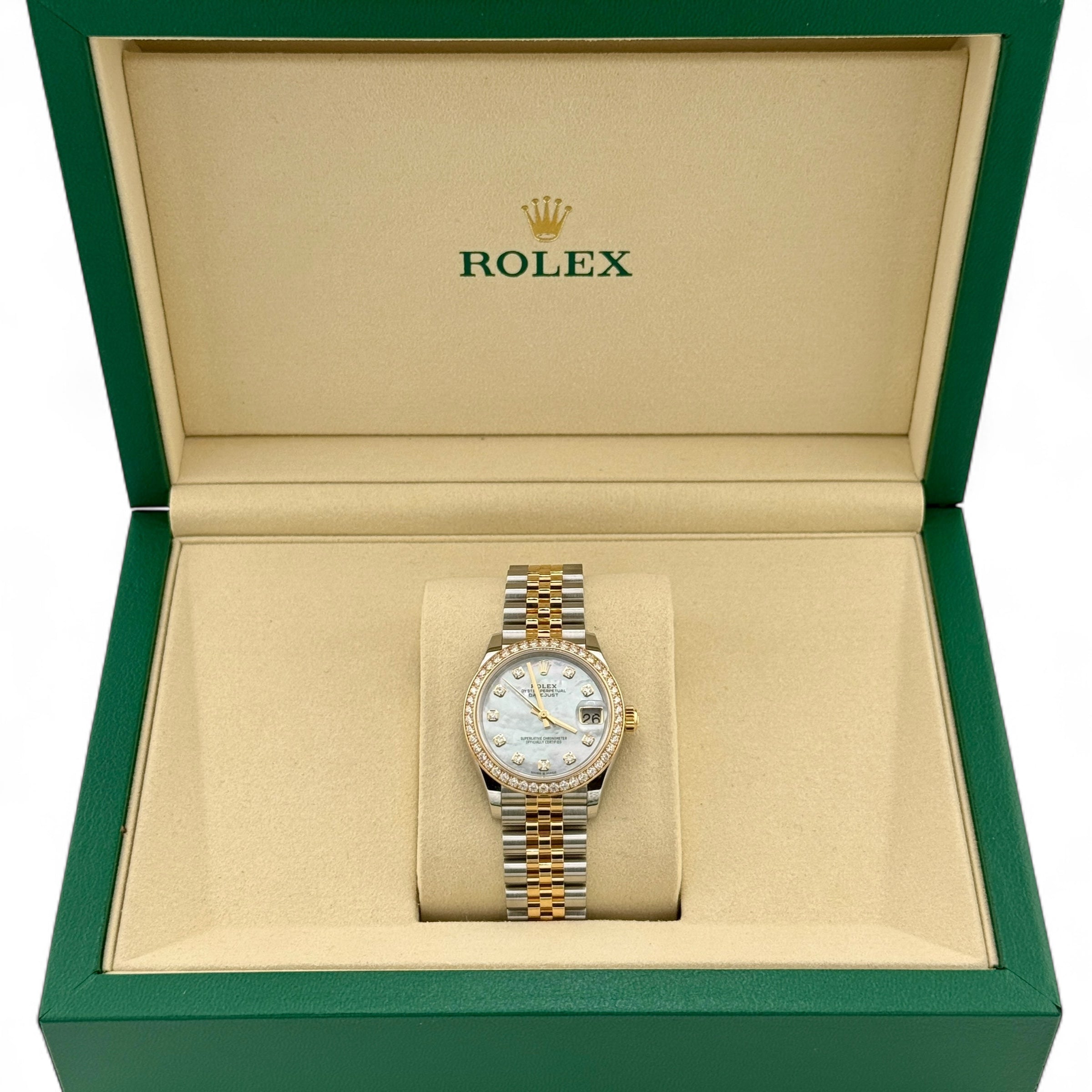 Rolex Datejust 31mm MOP 278383RBR New