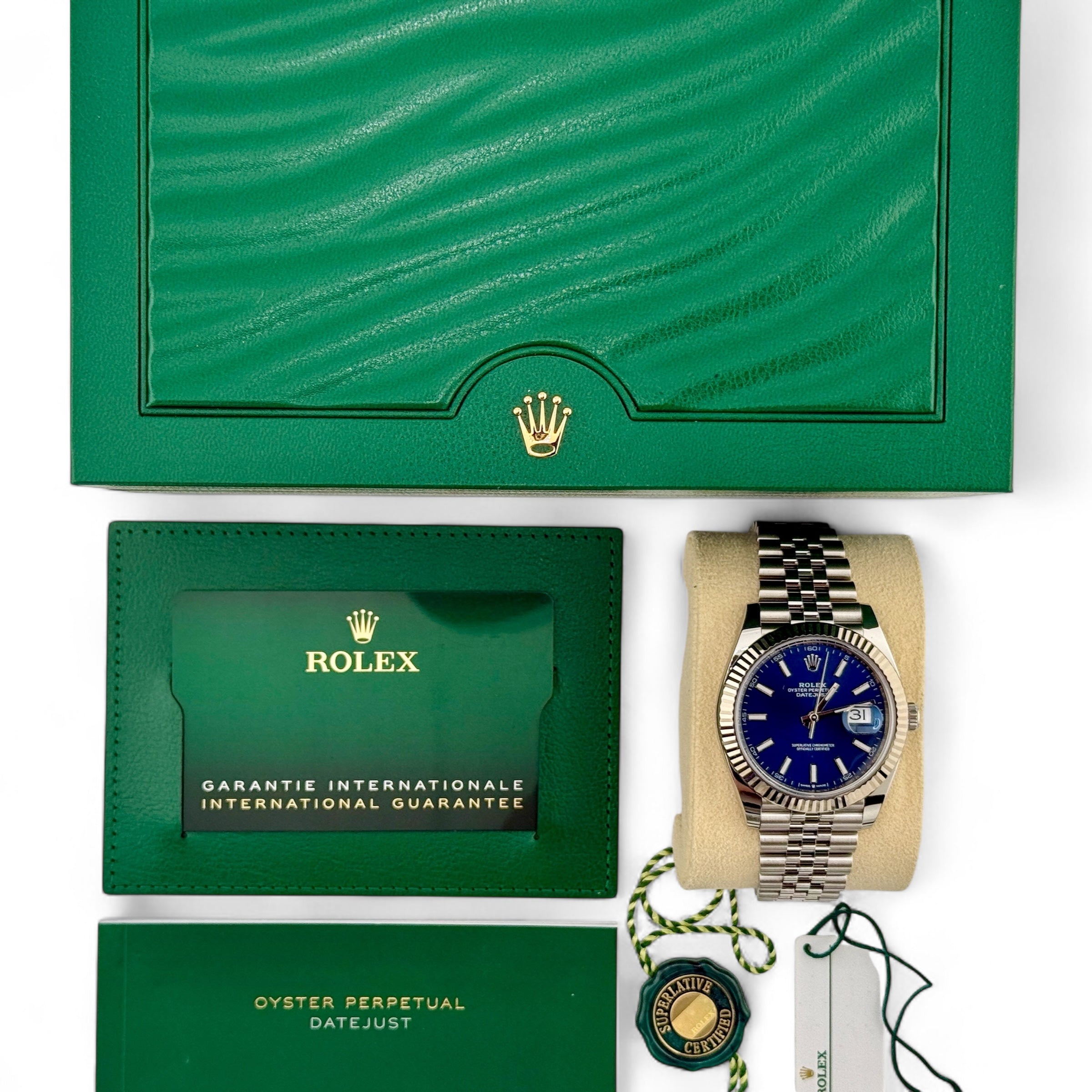 Rolex Datejust 126334 Blue Dial New