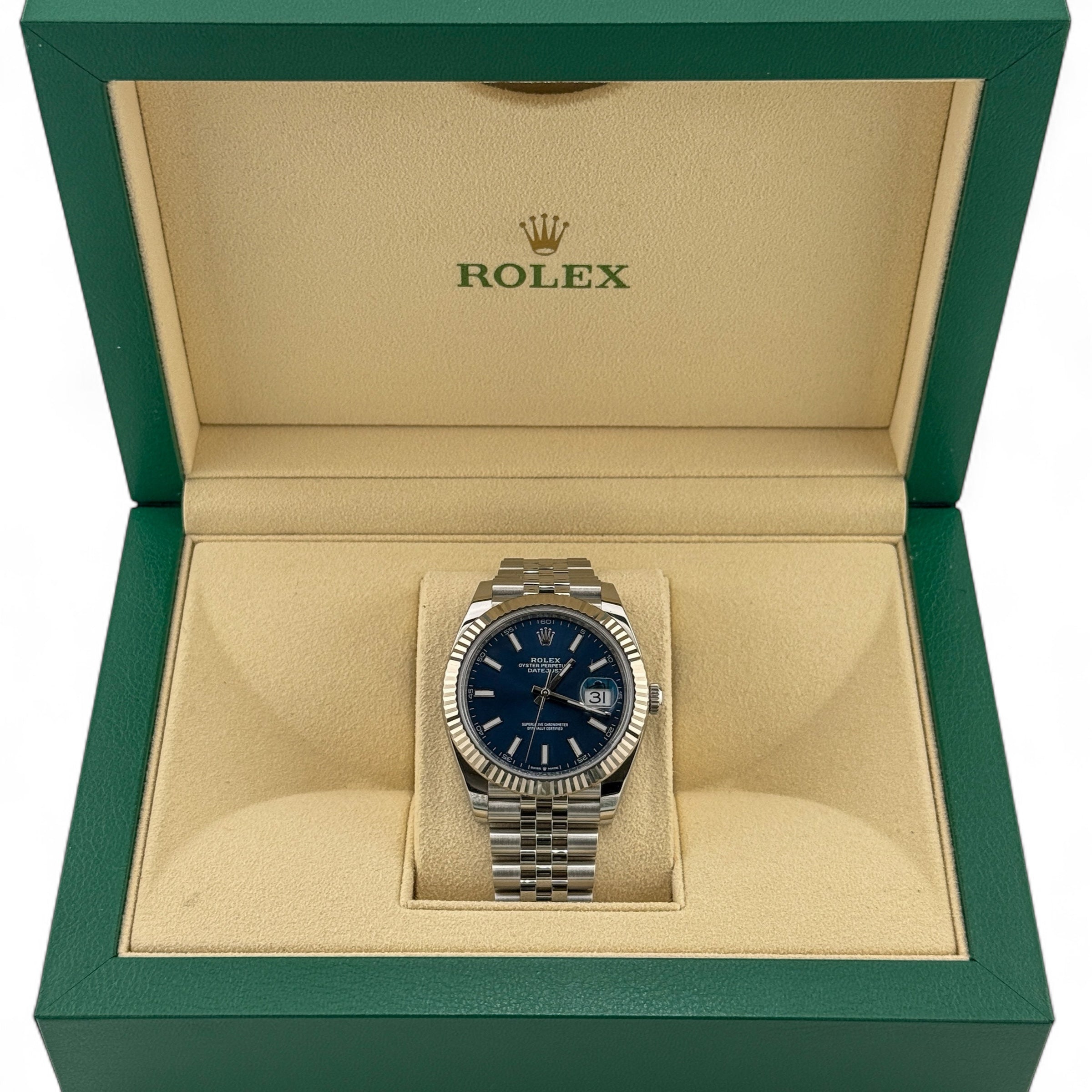 Rolex Datejust 126334 Blue Dial New
