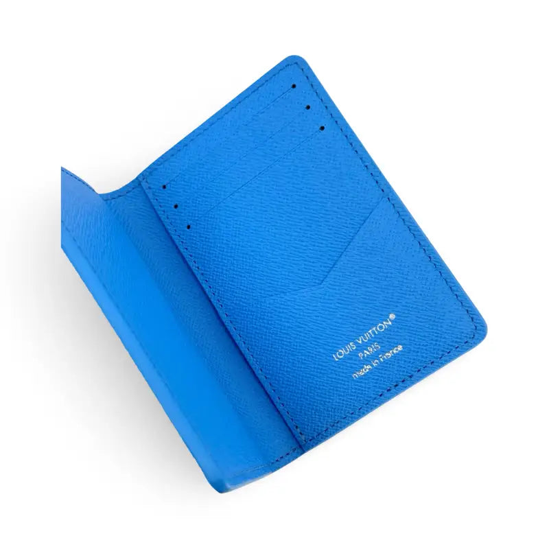 Louis Vuitton Pocket Organizer | Blue Lagoon Monogram | NEW
