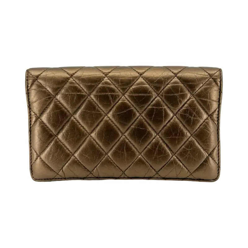 Chanel 2.55 Long Wallet | Brown | Pre-Owned