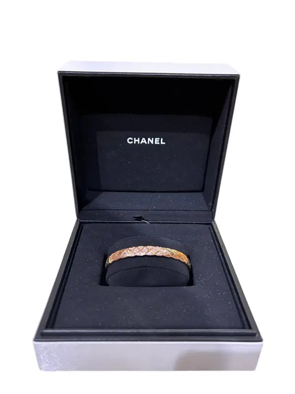 Chanel Coco Crush Bracelet – Size M| 18K Rose Gold | New | Full Set