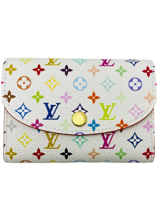 LV X TM Monogram Multicolor Rosalie Coin Purse (New)