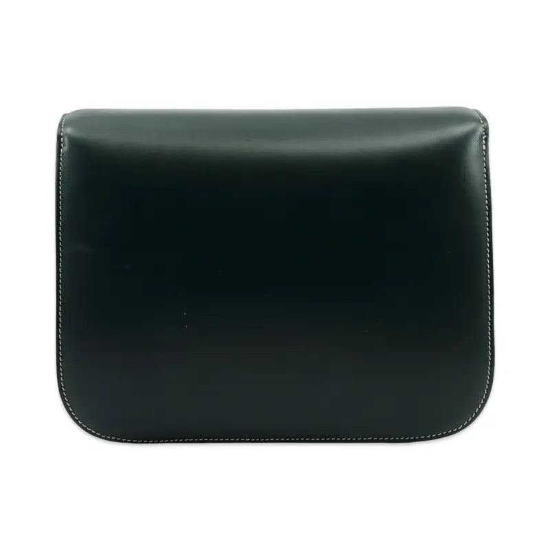 Celine Classic Box Bag Medium | Dark Green Box Calfskin | PRE-OWNED EXCELLENT