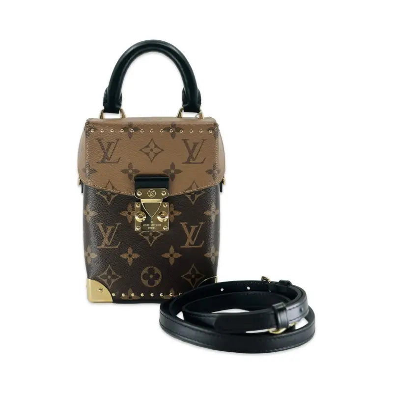 Louis Vuitton Camera Box Bag | Monogram Canvas | Gold Hardware | PRE-OWNED EXCELLENT | Full Set