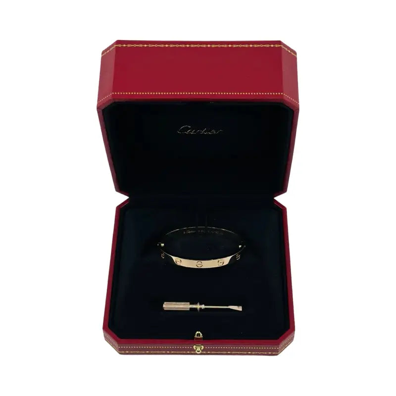 Cartier Love Bracelet | Classic Model | Rose Gold | Size 16cm | New Full Set