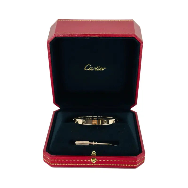 Cartier Love Bracelet | Classic Model | Rose Gold | Size 16cm | New Full Set