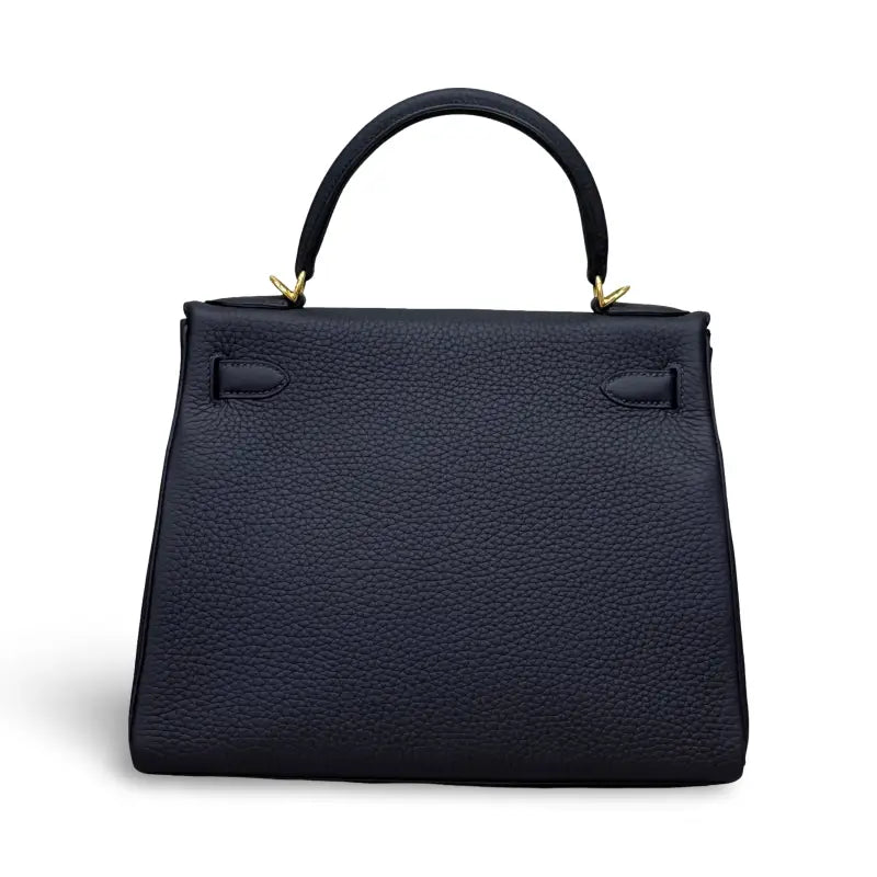 Hermès Kelly 28 | Caban Clemence Leather | Gold Hardware | New - GLINT