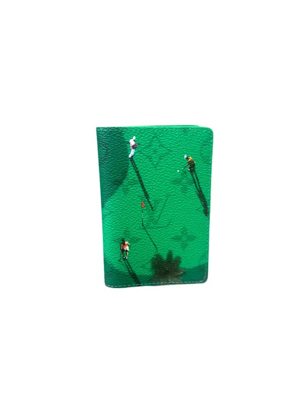 Louis Vuitton Green Monogram Pocket Organizer