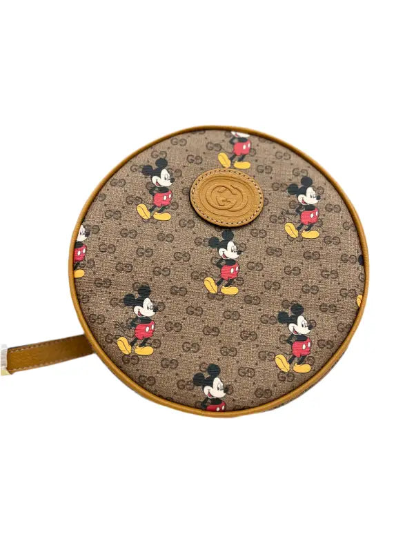 Gucci x Disney Crossbody Bag | Round Shape | Brown | New