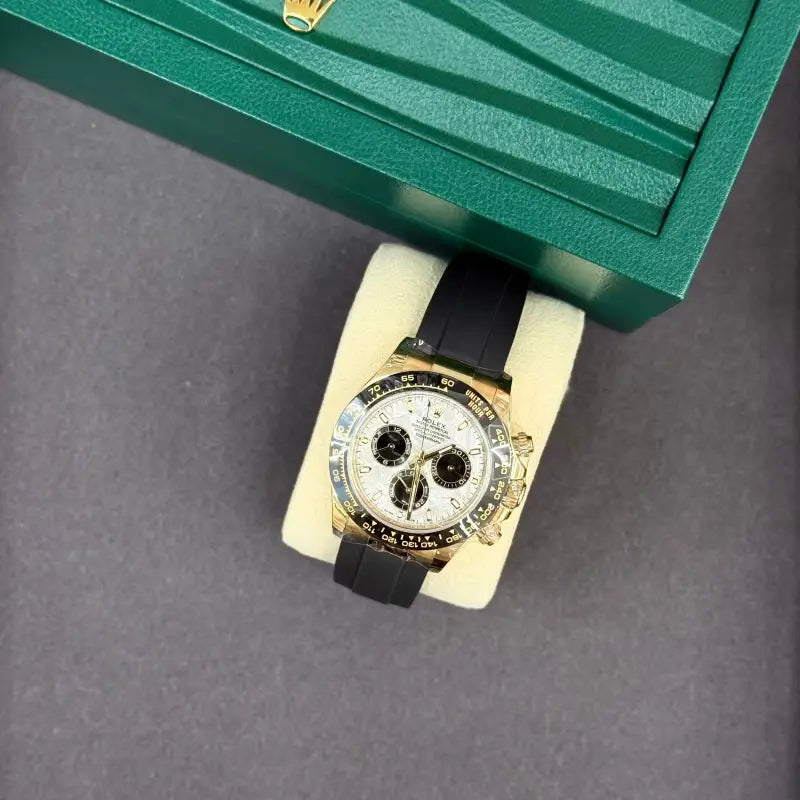 Rolex Daytona 116518ln Meteorite Dial 18k Yellow Gold New