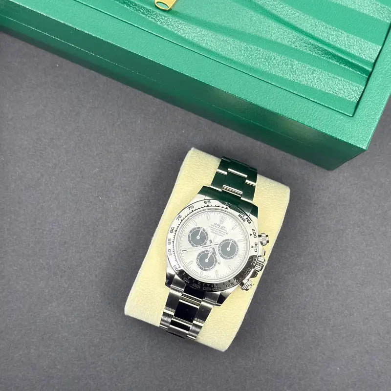 Rolex Daytona 126509 Silver and Black Dial 40mm New - GLINT