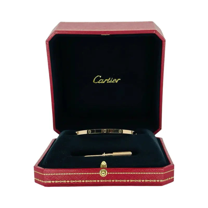 Cartier Love Bracelet | Small Model | Rose Gold | 16cm | New Full Set