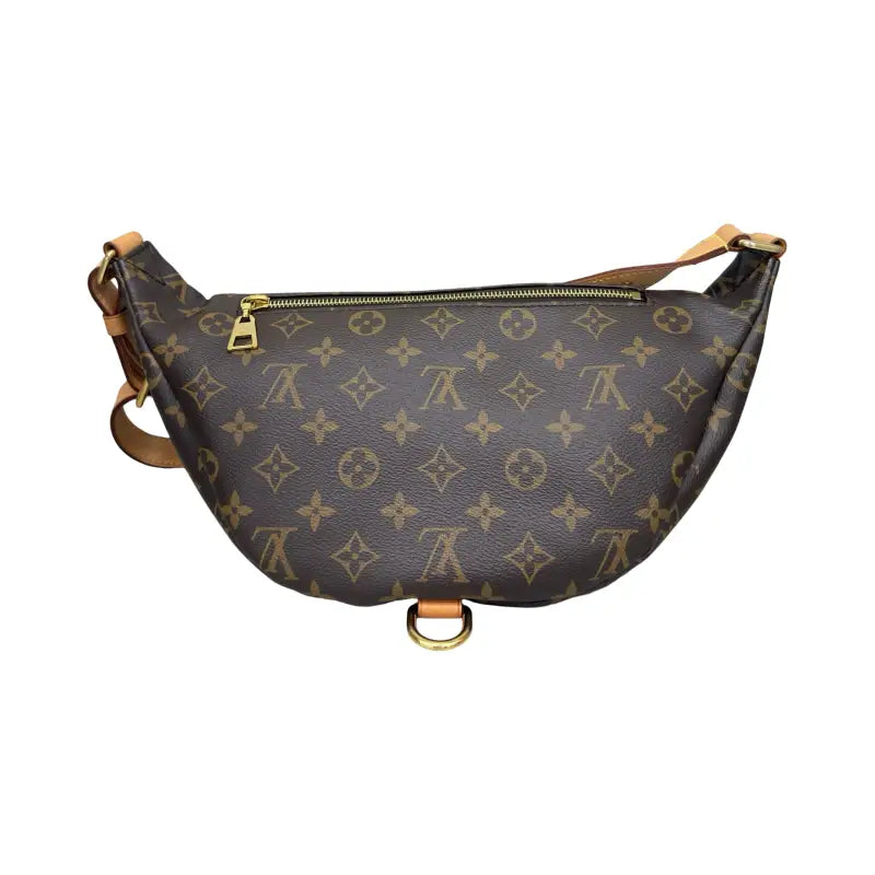 Brown Louis Vuitton Bumbag in Louis Vuitton Monogram Canvas with dust bag for LV